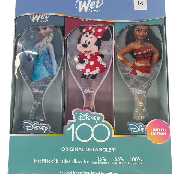 Wet Brush Limited Edition Disney Original Detangler, 3-Piece Set - Picture 3 of 4